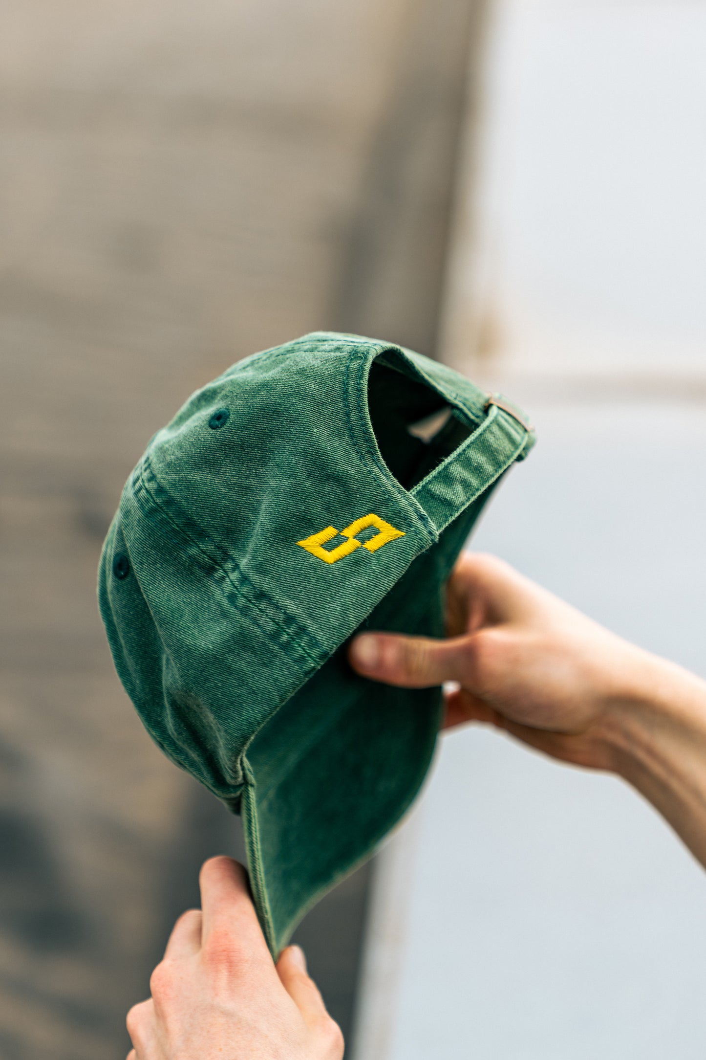 Coffee Run Vintage Cap Green