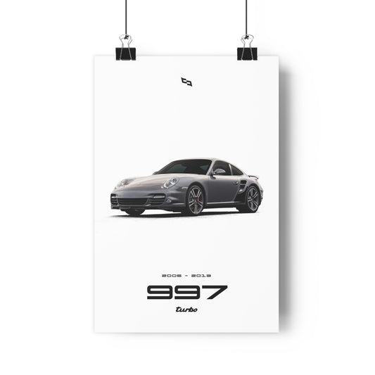 '997' 911 Turbo Collection Poster