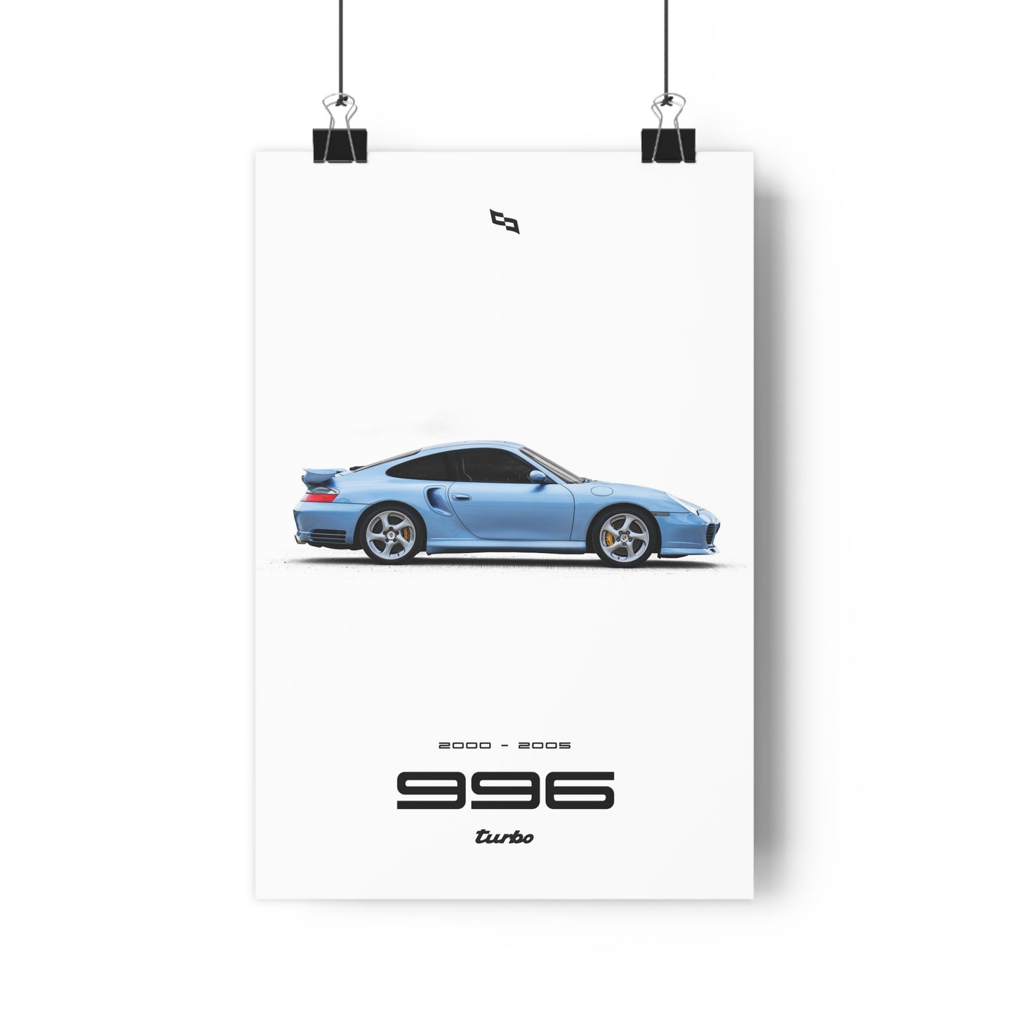 '996' 911 Turbo Collection Poster